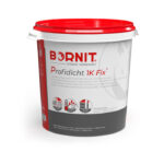 BORNIT – Profidicht 1K Express - wysokiej jakości jednoskładnikowa, grubowarstwowa masa bitumiczna, uszlachetniona tworzywami sztucznymi i zawierająca polistyren.