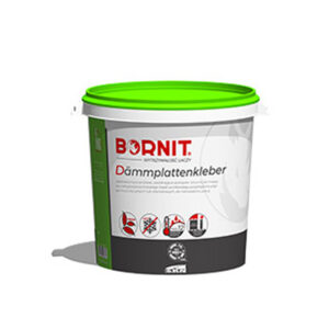 BORNIT – Dämplattenkleber - do całopowierzchniowego lub punktowego klejenia płyt izolacyjnych, płyt drenażowych itp. z EPS, XPS